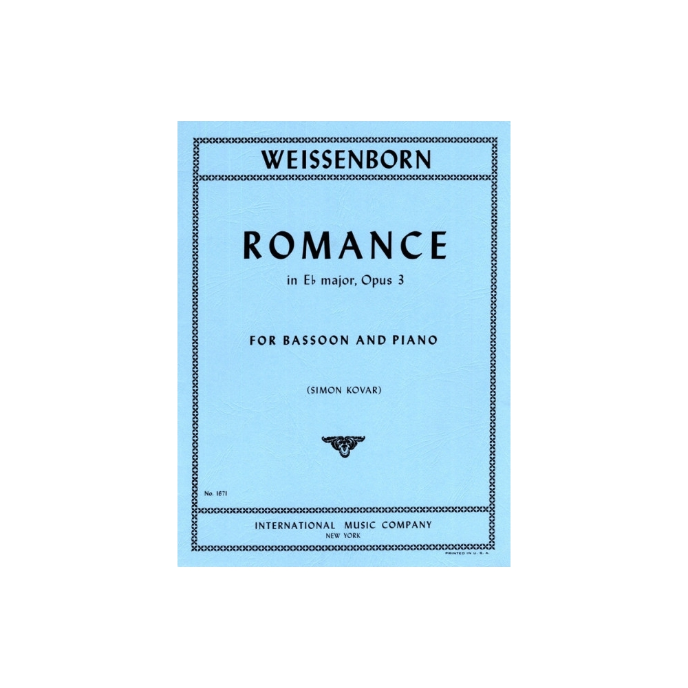 Weissenborn, Julius - Romance in Eb Major Op.3 