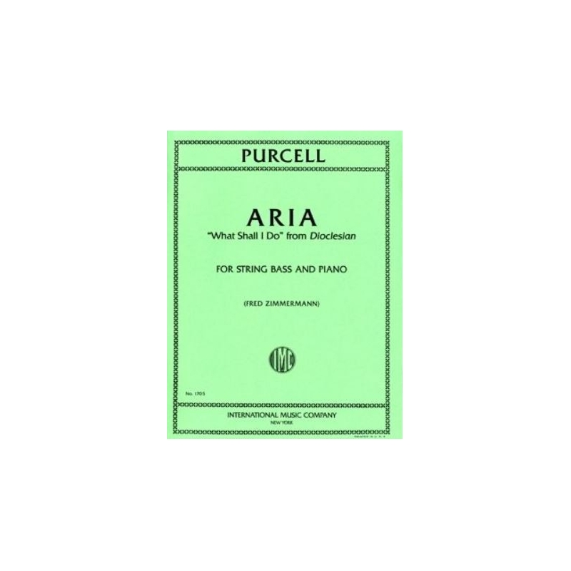 Purcell, Henry - Aria What Shall I Do
