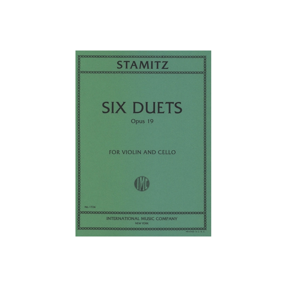 Stamitz, Carl Philipp - Six Duets op. 19 