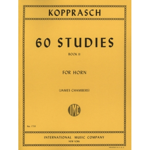 Kopprasch, Carl - 60 Studies Volume 2