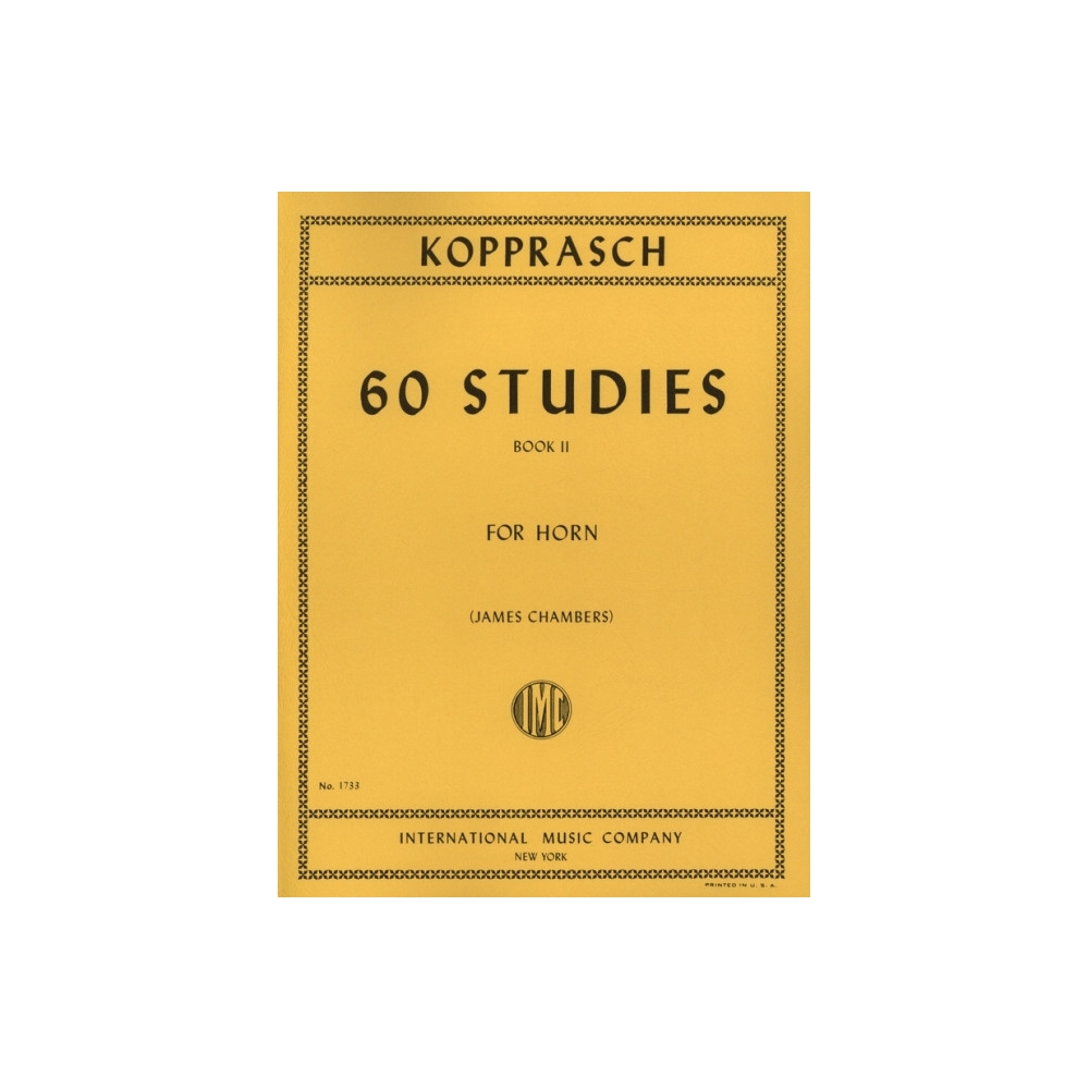 Kopprasch, Carl - 60 Studies Volume 2