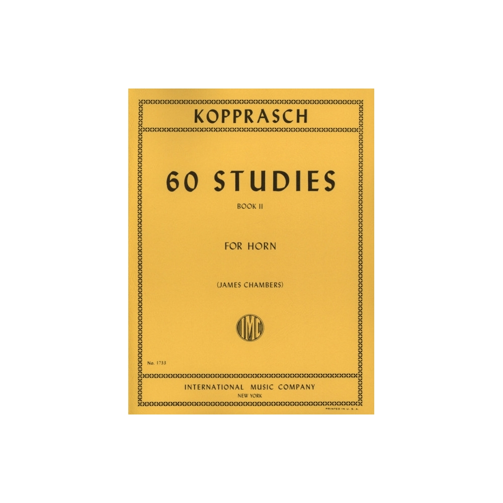 Kopprasch, Carl - 60 Studies Vol. 2 Vol. 2