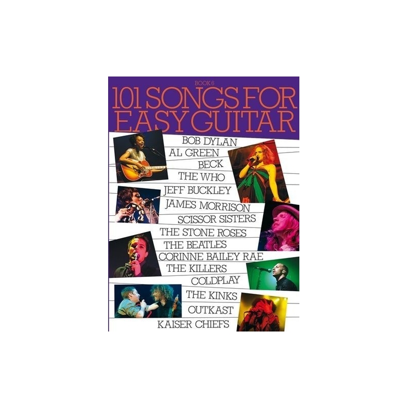 101 Songs For Easy Guitar - Book 6