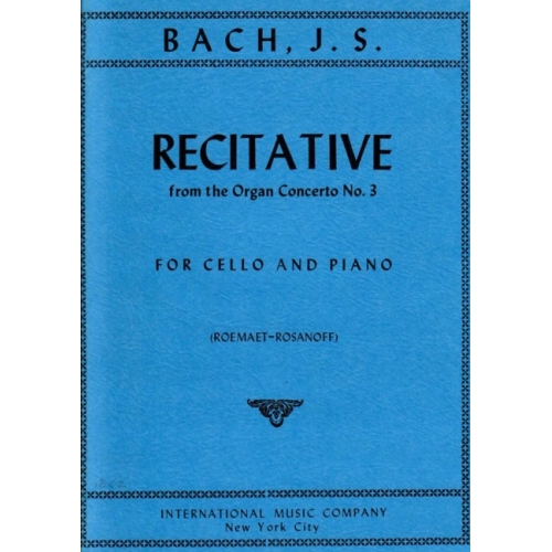 Bach, J.S - Recktative...
