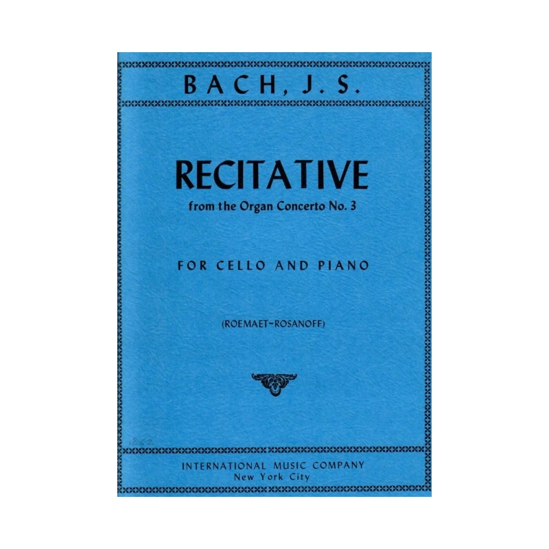 Bach, J.S - Recktative (Recitative)