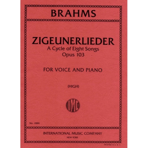 Brahms, Johannes - Zigeunerlieder Op. 103