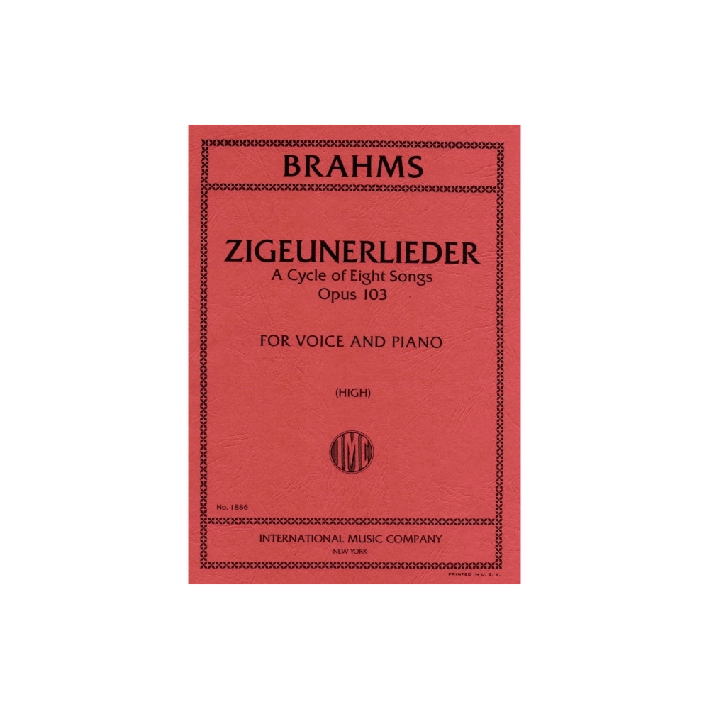 Brahms, Johannes - Zigeunerlieder op. 103 
