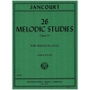 Jancourt, Eugène - 26 Melodic Studies op. 15 