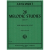 Jancourt, Eugène - 26 Melodic Studies Op. 15