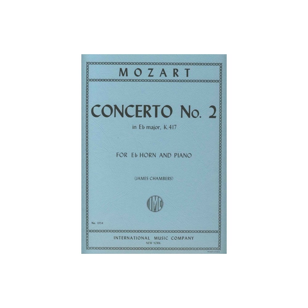 Mozart, Wolfgang Amadeus - Concerto No. 2 in Eb major KV 417 