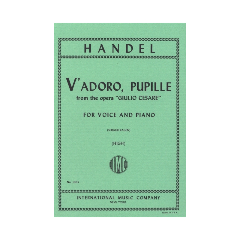 Handel, George Frideric - V'adoro pupille