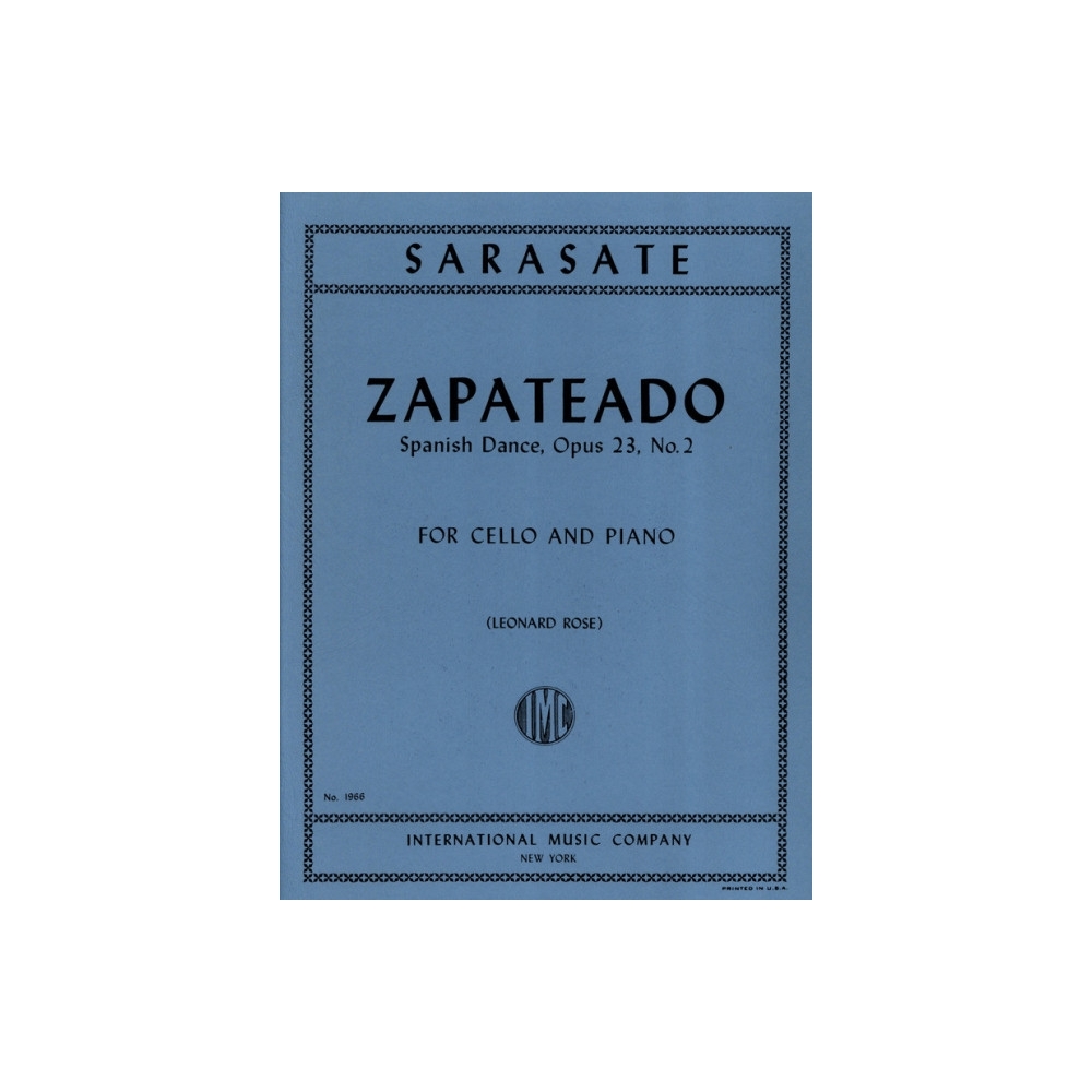 Sarasate y Navascuez, Martín Melitón Pablo de - Zapateado op. 23/2 