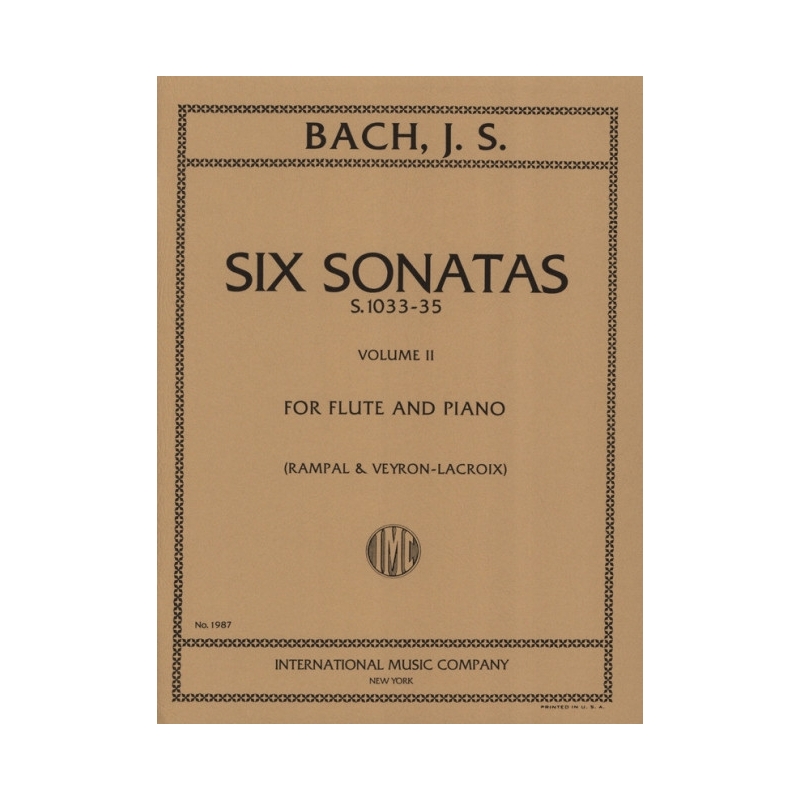 Bach, J.S - Six Sonatas Vol.2 Vol. 2