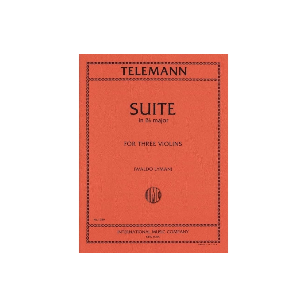 Telemann, Georg Philipp - Easy Suite B flat major 