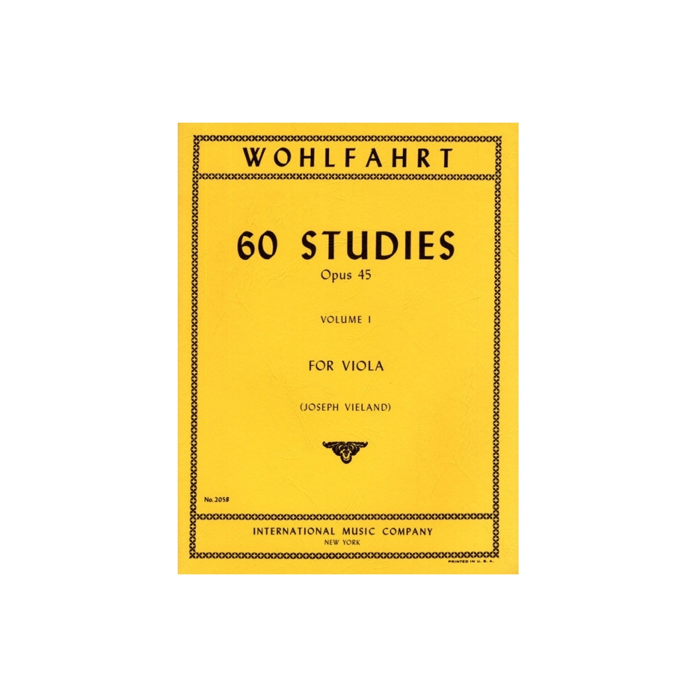 Wohlfahrt, Franz - 60 Studies Vol. 1 op.45 Vol. 1