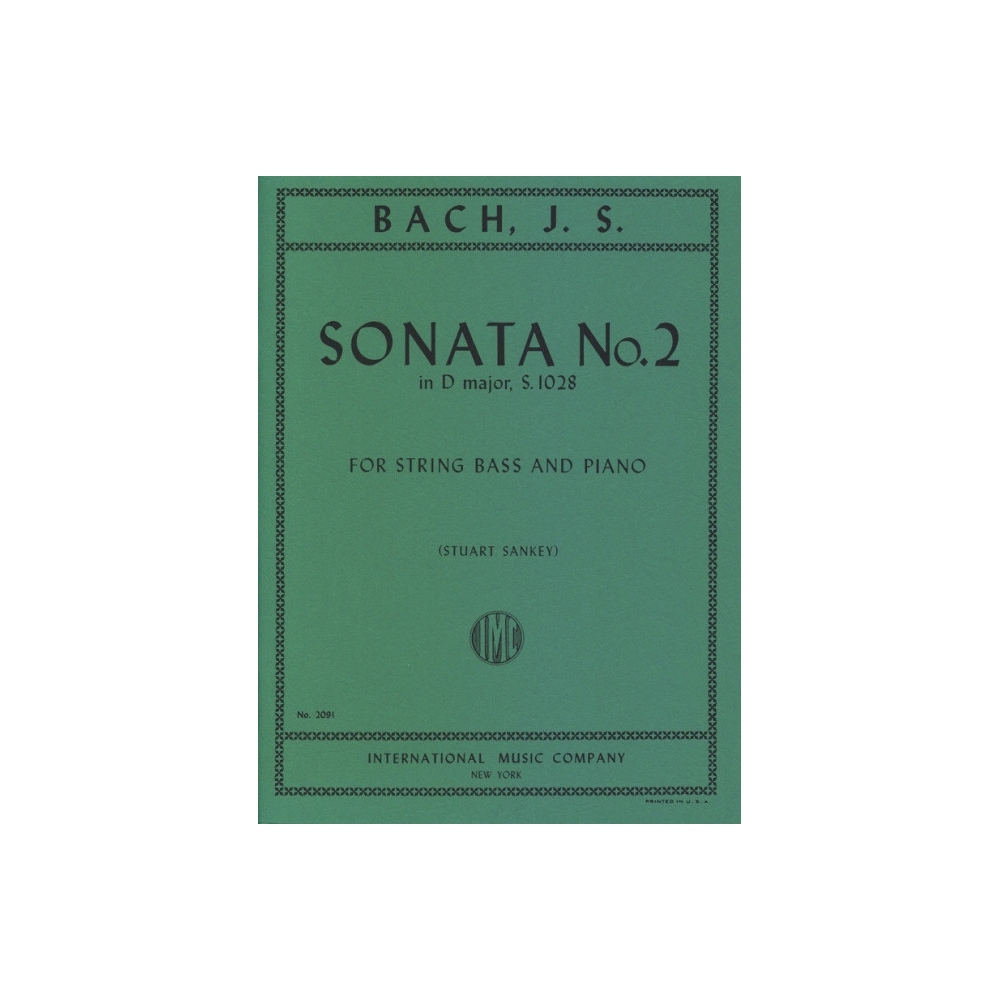 Bach, J.S - Sonata No. 2 in D major S. 1028 
