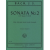 Bach, J.S - Sonata No. 2 in D major S. 1028 