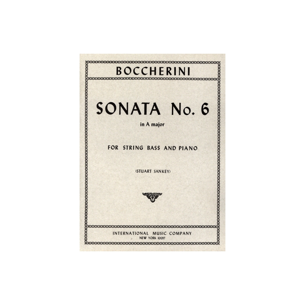 Boccherini, Luigi - Sonata No. 6 in A major 