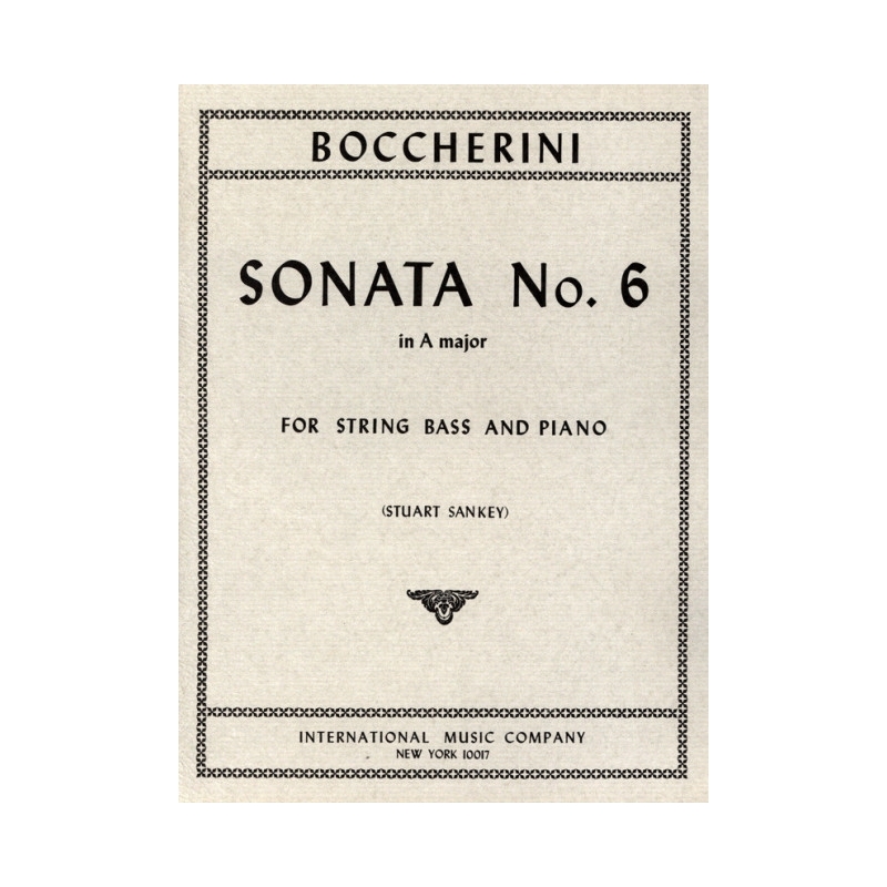 Boccherini, Luigi - Sonata No. 6 in A major