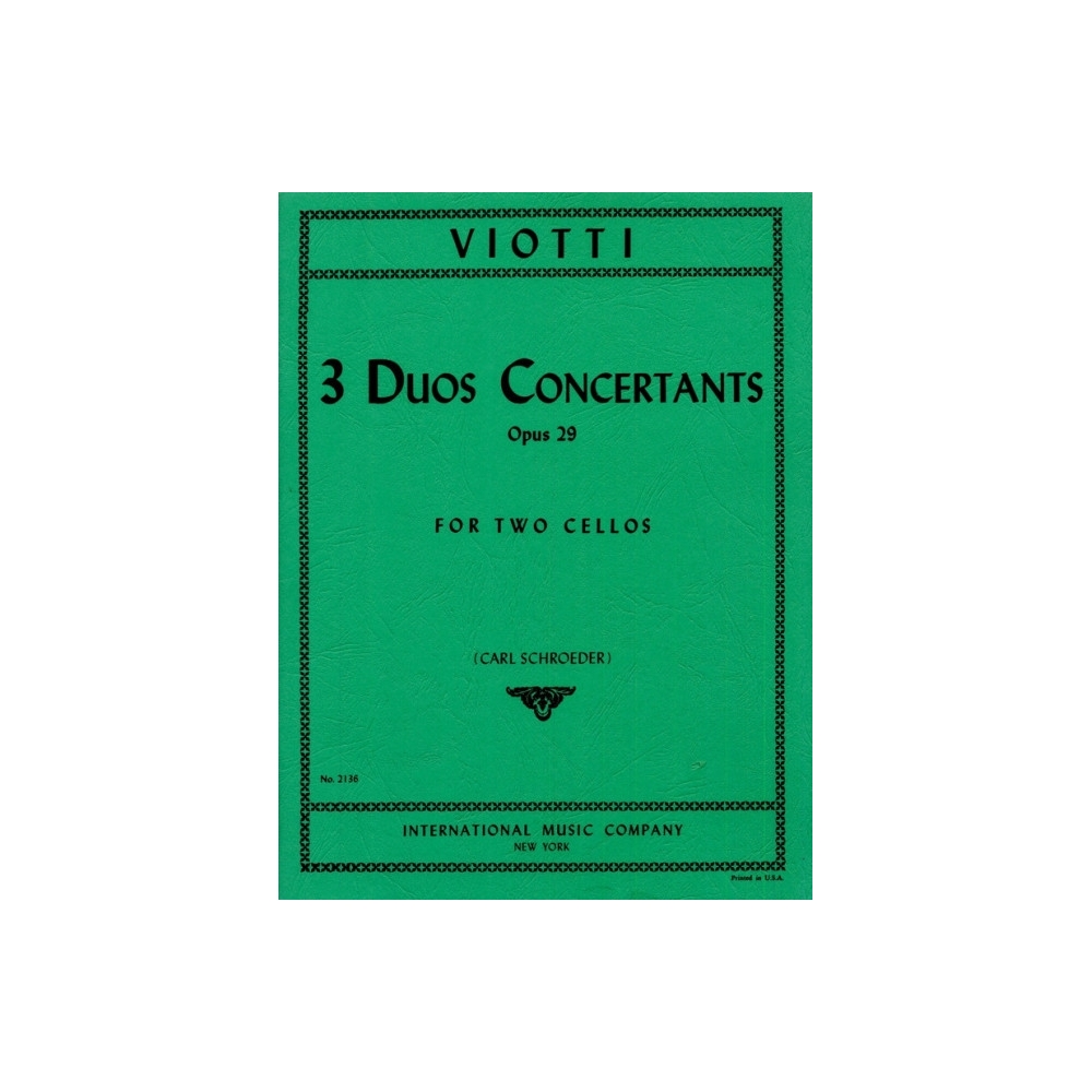 Viotti, Giovanni Battista - Three Duos Concertante op. 29 