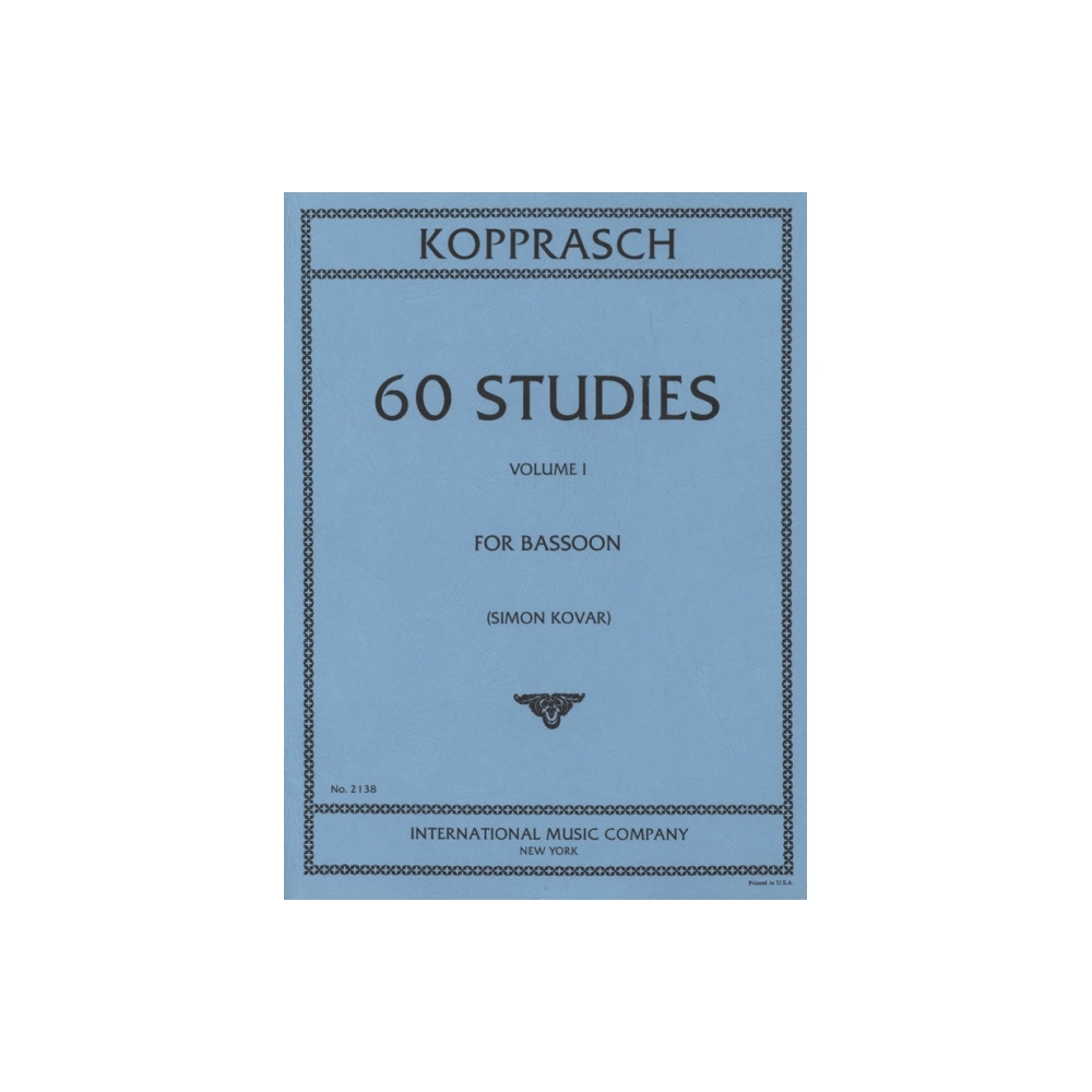 Kopprasch, Carl - 60 Studies Volume 1 Vol. 1