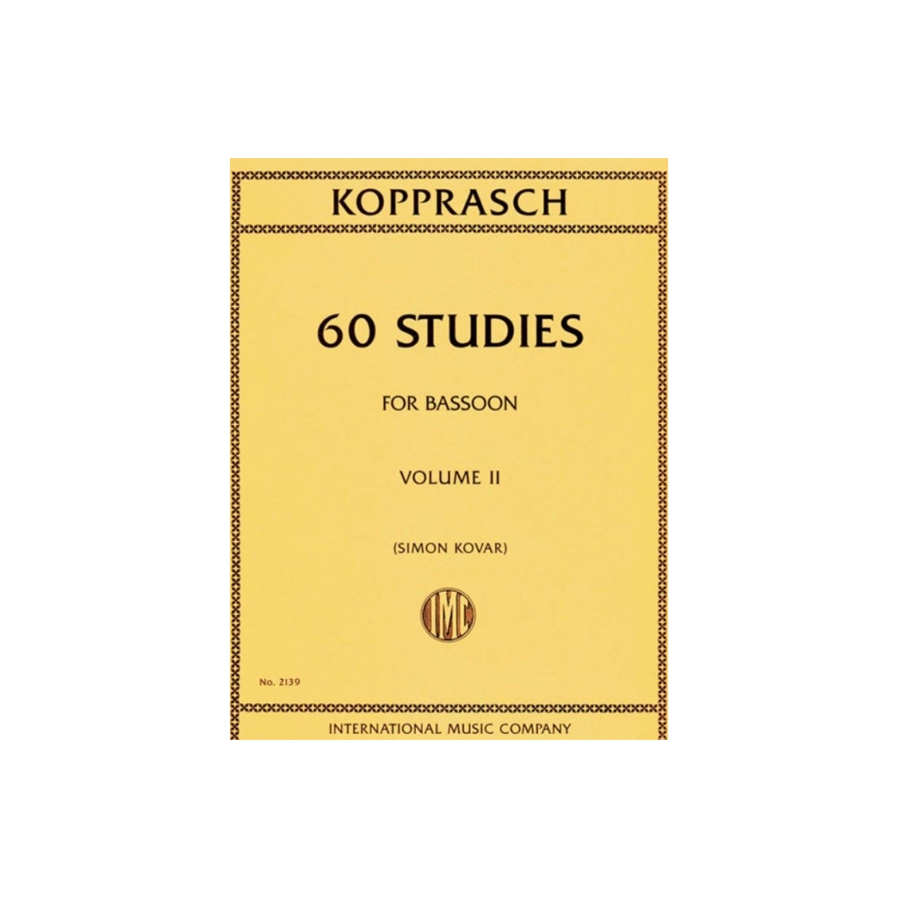 Kopprasch, Carl - 60 Studies Volume 2 Vol. 2
