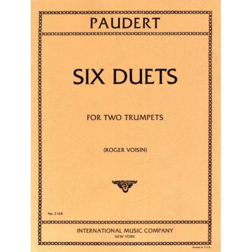 Paudert, Ernst - Six Duets 