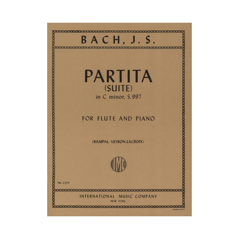 Bach, J.S - Partita (Suite) in C minor BWV 997