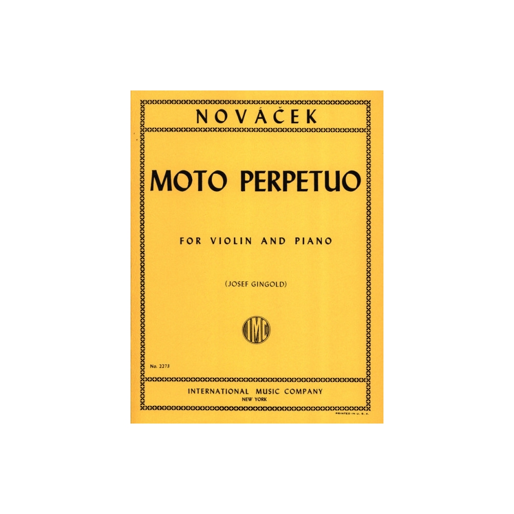Novacek, Ottokar - Moto Perpetuo 