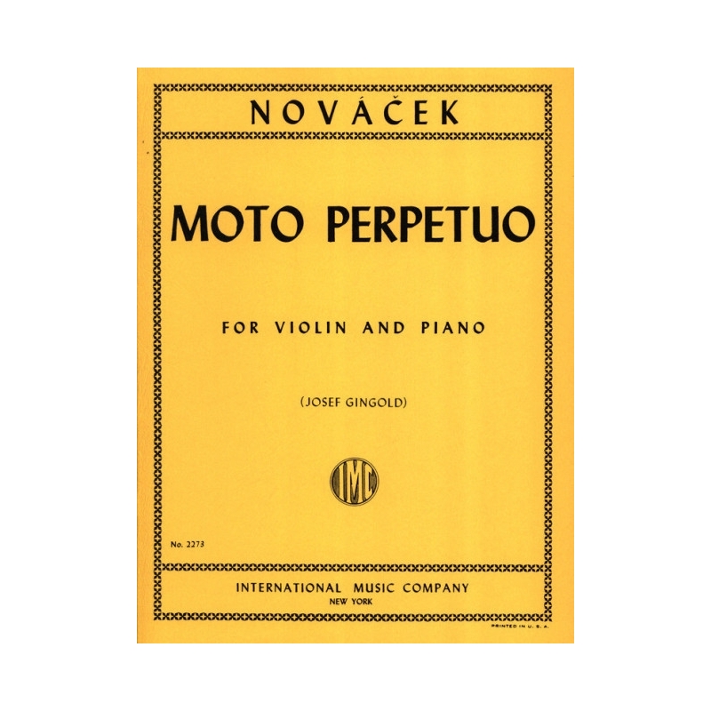 Novacek, Ottokar - Moto Perpetuo
