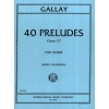 Gallay, Jaques Francois - 40 Preludes op. 27 