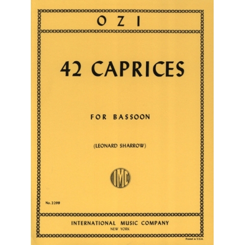 Ozi, Etienne - 42 Caprices 