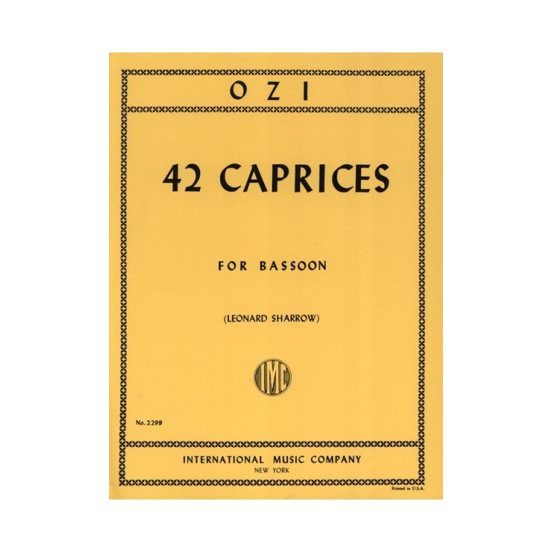 Ozi, Etienne - 42 Caprices 