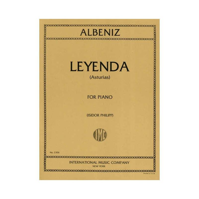 Albéniz, Isaac - Leyenda (Asturias) 