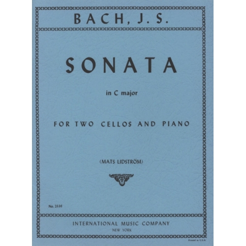 Bach, J.S - Sonata in C...