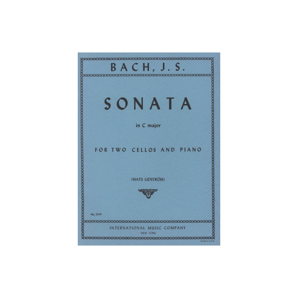 Bach, J.S - Sonata in C major BWV 1037 