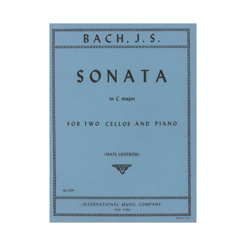 Bach, J.S - Sonata in C major BWV 1037