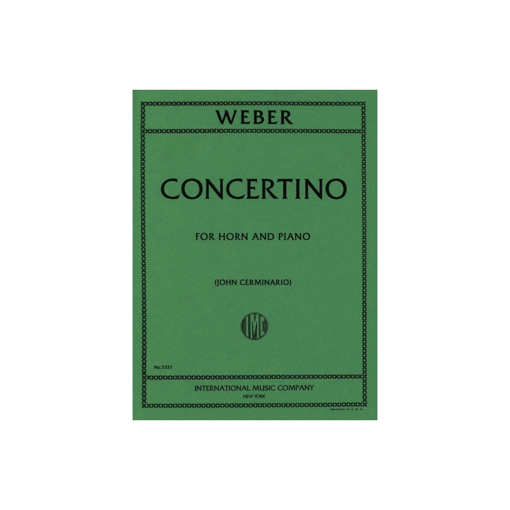 Weber, Carl Maria von - Concertino op. 45 