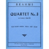 Brahms, Johannes - Quartet No. 3 in C minor op. 60 