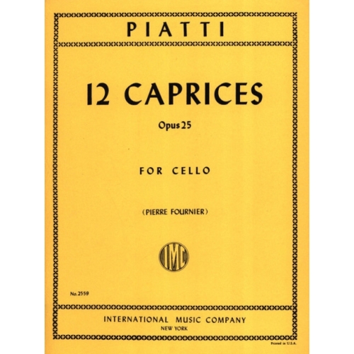 Piatti, Alfred - 12...