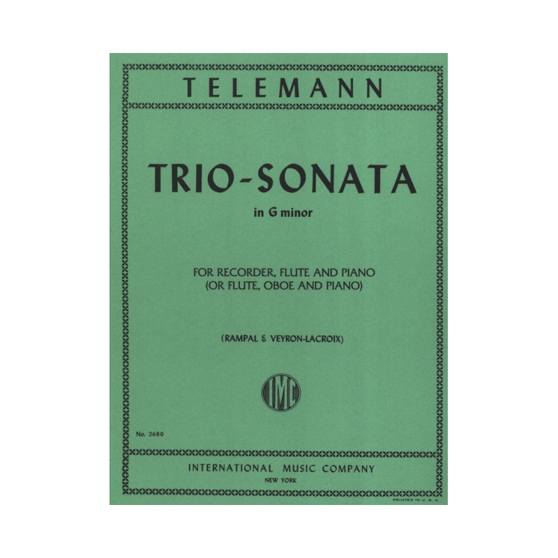 Telemann, Georg Philipp - Trio-Sonata in G Minor