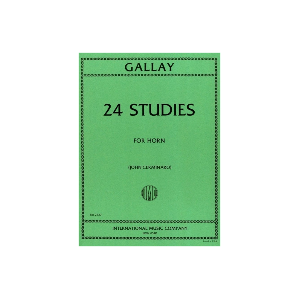 Gallay, Jaques Francois - 24 Studies