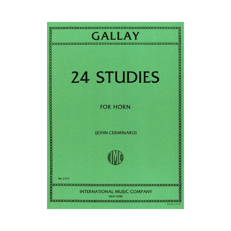 Gallay, Jaques Francois - 24 Studies