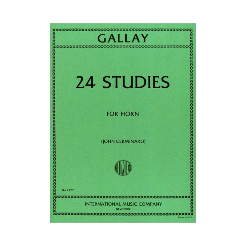 Gallay, Jaques Francois - 24 Studies 