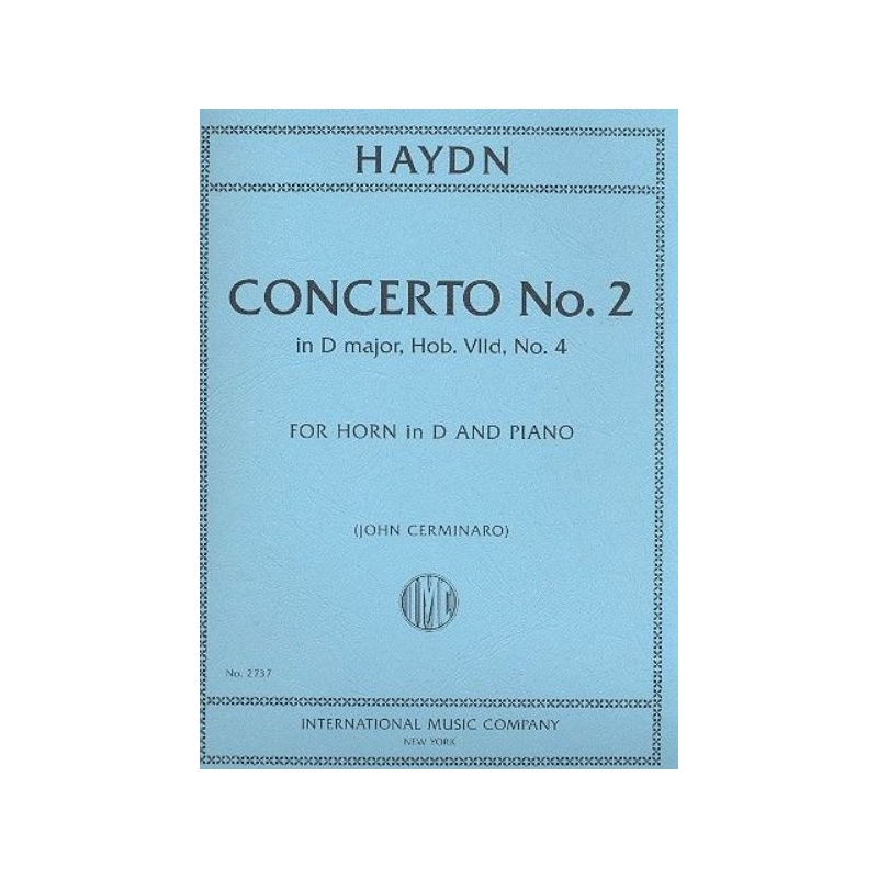 Haydn, Joseph - Concerto No. 2 in D Major Hob. VIId: No. 4