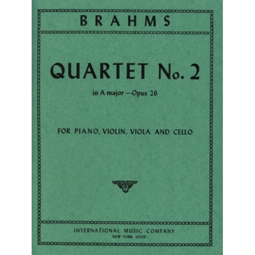 Brahms, Johannes - Quartet...