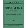 Brahms, Johannes - Quartet No. 2 in A major op. 26 