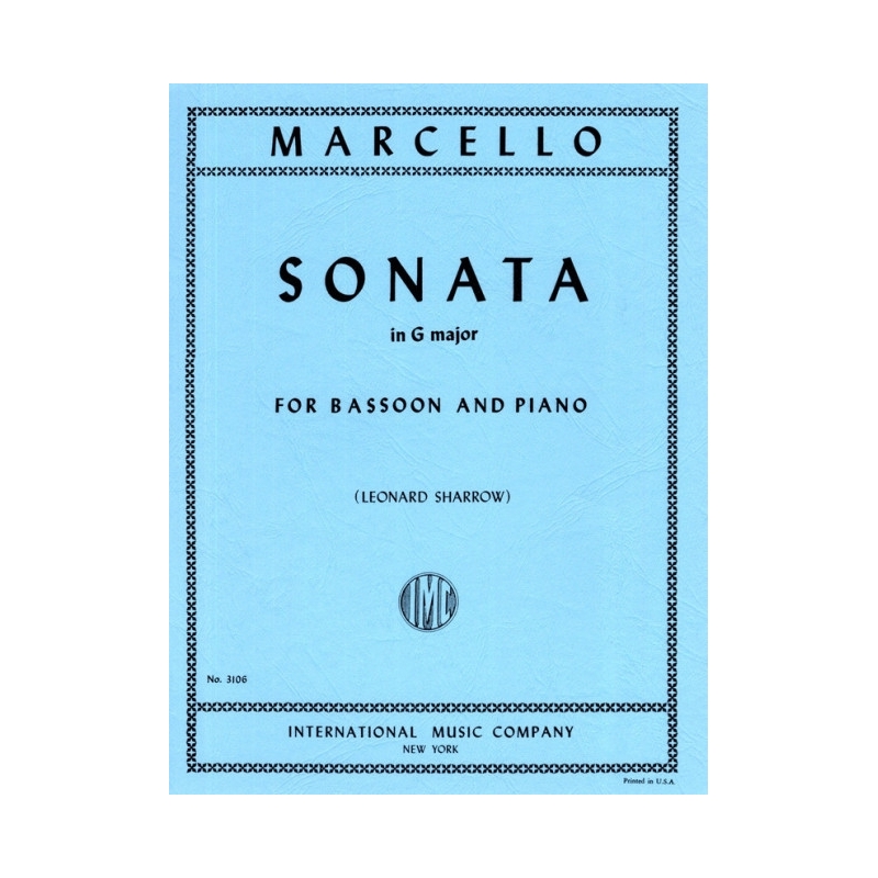 Marcello, Benedetto - Sonata in G major 