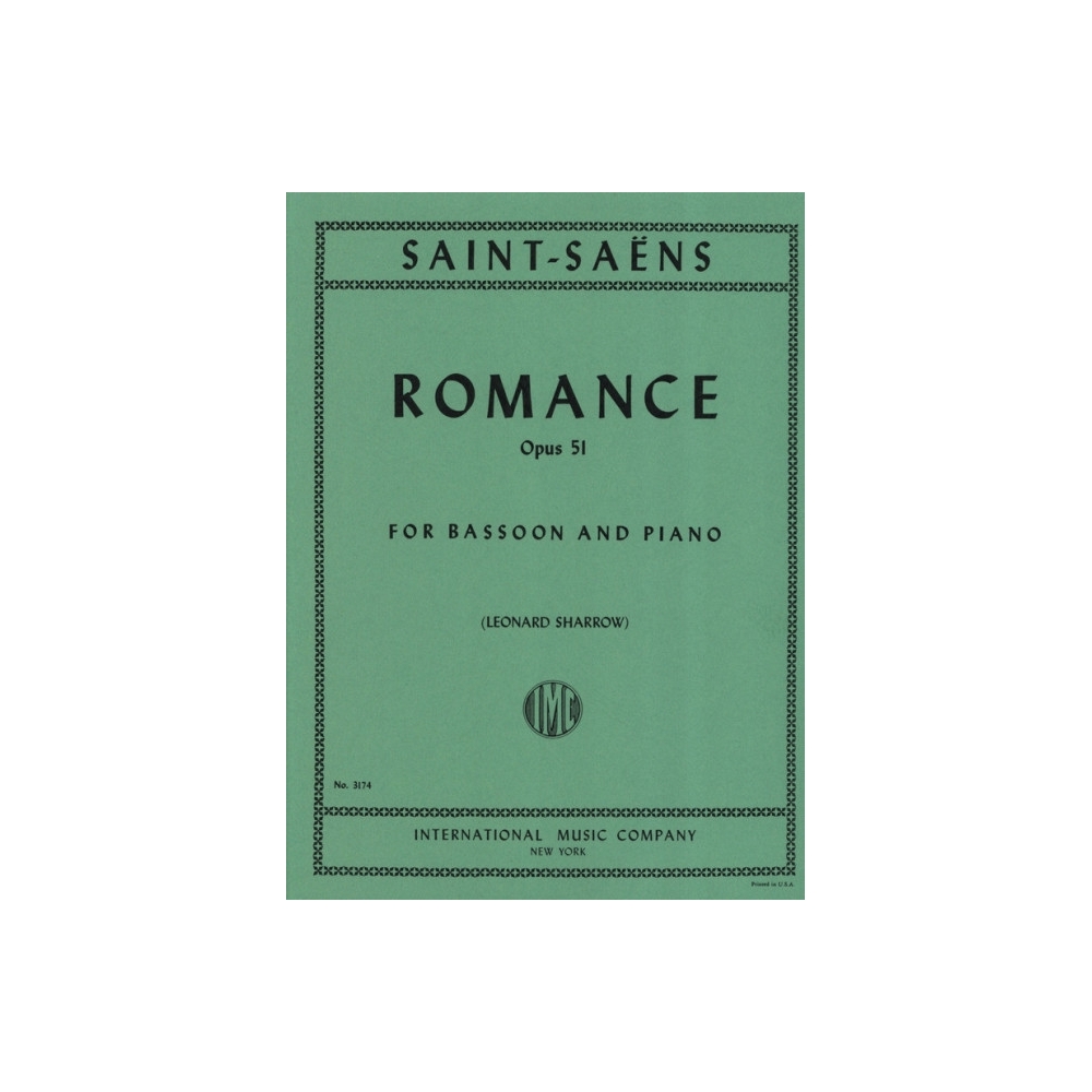 Saint-Saëns, Camille - Romance in D major op. 51 