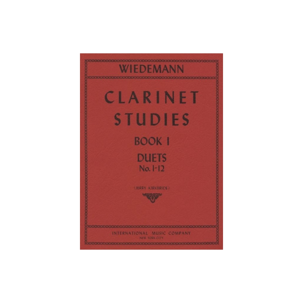 Wiedemann, Ludwig - Clarinet Studies Book 1 Book 1